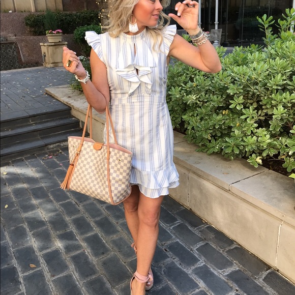 Adelyn Rae Dresses & Skirts - Stripe dress.  Spring dress